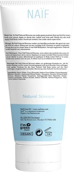 Naïf Baby Wasgel - Baby En Kind - 200ml - Met Natuurlijke Ingrediënten 16 Naïf Baby Wasgel - Baby En Kind - 200ml - Met Natuurlijke Ingrediënten -Babyproducten 517x1200