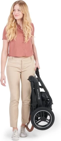 Kinderkraft B-Tour Ash Grey 3-in-1 Combi Kinderwagen Incl. Autostoel KSBTOU00DGR3000 -Babyproducten 521x1200 1