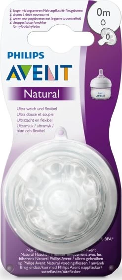 Philips Avent SCF040/27 Natural Speen - 0m - 2stuks -Babyproducten 525x1200 2