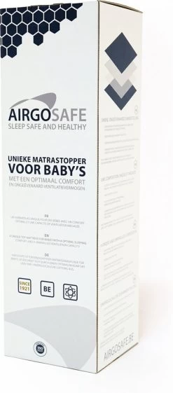 ABZ Airgosafe Topper - 60x120x3 Cm - Wit -Babyproducten 528x1200 2