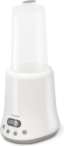 Luvion Eco Fast Deluxe 4 In 1 Flessenwarmer - Verwarmt Zeer Snel - Steriliseren Met Stoomkap - Warmhouden En Ontdooien -Babyproducten 530x1200 5