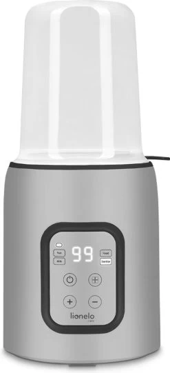 Lionelo Thermup - Flessenwarmer En Potjes Verwarmer - Grijs -Babyproducten 548x1200