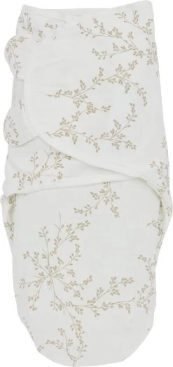 SwaddleMeyco Inbakerdoek Branches - Sand - 0-3 Maanden