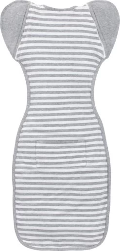 Love To Dream™ Babyslaapzak Swaddle Up™ - Inbakeren Afbouwen - Baby 4-6 Maanden - 11-14 Kg - All Season - Grijs -Babyproducten 573x1200 1