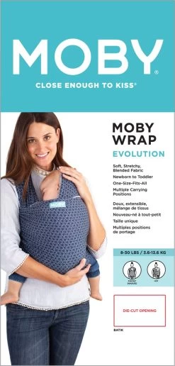 MOBY - Evolution Wrap - Batik -Babyproducten 574x1200