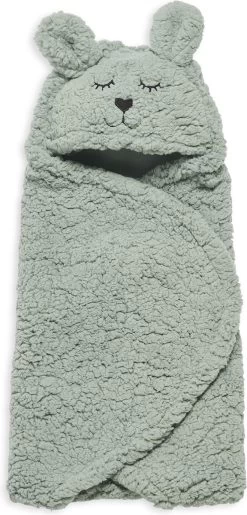 Jollein Wikkeldeken Bunny 100x105cm - Ash Green 32 Jollein Wikkeldeken Bunny 100x105cm - Ash Green -Babyproducten 576x1200 2