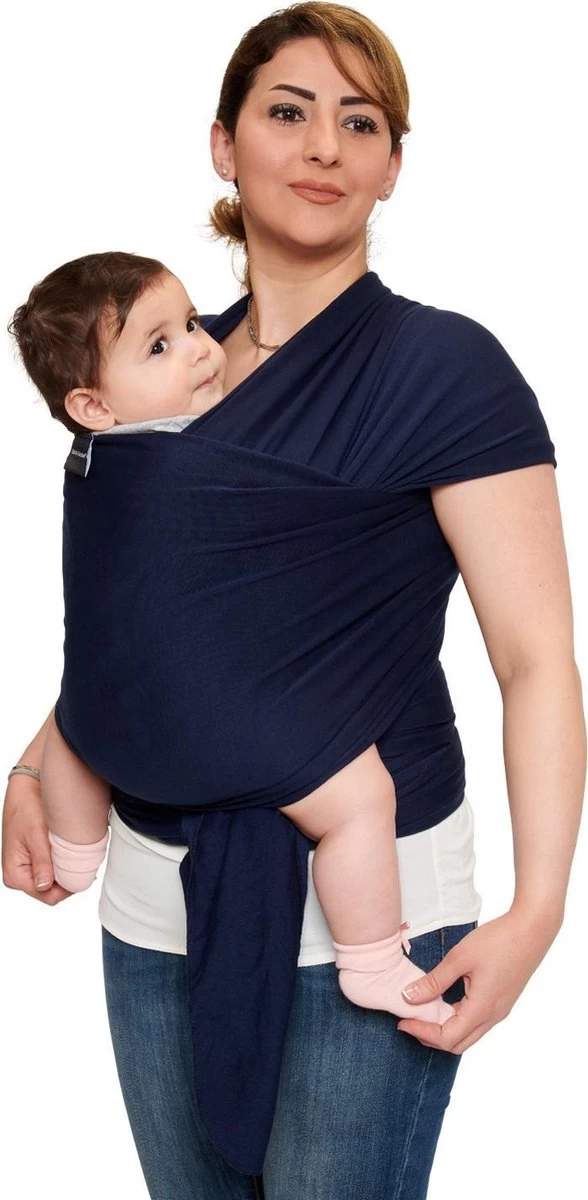 Baby Garden Draagdoek Donkerblauw - Ergonomisch - Original - Gratis Slabbetje 6 Baby Garden Draagdoek Donkerblauw - Ergonomisch - Original - Gratis Slabbetje - Afbeelding 4