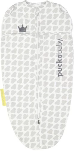 Puckababy Inbakerslaapzak Original Mini 3-6 Maanden - Sheep Clouds -Babyproducten 589x1200 1