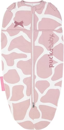 Puckababy Inbakerslaapzak Original Mini 3-6 Maanden - Giraph Candy -Babyproducten 592x1200 3