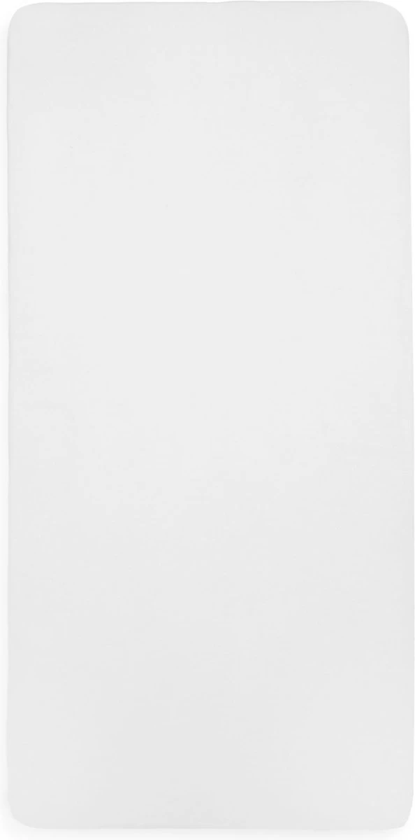 Jollein Hoeslaken Molton Ledikant 60x120cm - Wit 6 Jollein Hoeslaken Molton Ledikant 60x120cm - Wit - Afbeelding 4