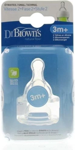 Dr. Brown's Fles Speen Standaard - Fase 2 - 2 Stuks 19 Dr. Brown's Fles Speen Standaard - Fase 2 - 2 Stuks -Babyproducten 596x1200 4