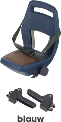 Qibbel 6+ Junior Fietsstoeltje Achter - Blauw Met Bruin Kussentje -Babyproducten 604x1200 1