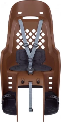 Polisport Joy Maxi CFS Kinderzitje - 2020 Editie - Bruin/Donkergrijs -Babyproducten 604x1200