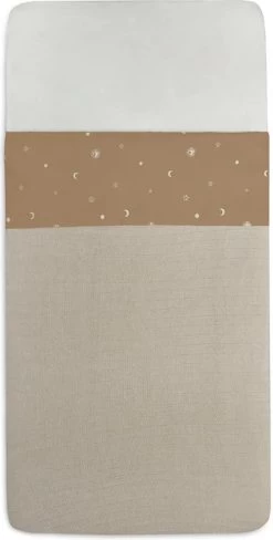Jollein Baby Laken Ledikant 120x150cm Stargaze - Biscuit -Babyproducten 607x1200 8