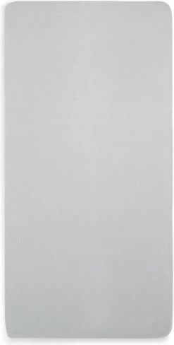 Jollein Baby Hoeslaken Ledikant Jersey 60x120cm - Soft Grey - 2 Stuks -Babyproducten 608x1200 3