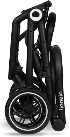 Lionelo Buggy Cloe - Kinderwagen Premium + - Tot 22 Kg - Verstelbare Rugleuning - 5-punts Veiligheidsgordels - Grote Zwenkwielen - Klamboe - Bekerhouder - Lichtgewicht - Compact - Waterdicht -Babyproducten 612x1200 1