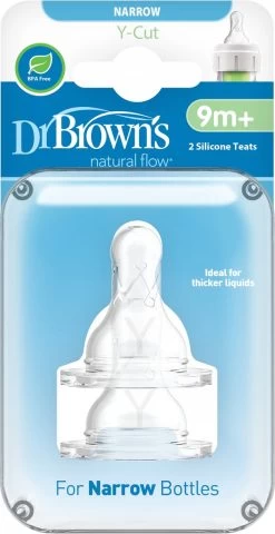 Dr. Brown's Options+ Anti-colic Y-speen - Voor Standaard Halsfles - 2 Stuks -Babyproducten 618x1200 7