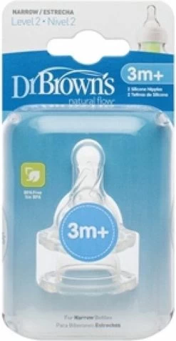 Dr. Brown's Fles Speen Standaard - Fase 2 - 2 Stuks 17 Dr. Brown's Fles Speen Standaard - Fase 2 - 2 Stuks -Babyproducten 622x1200 10