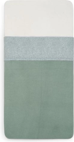 Jollein Baby Laken Wieg 75x100cm Snake - Ash Green -Babyproducten 631x1200 1