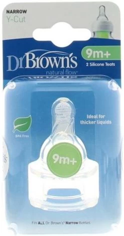 Dr. Brown's Options+ Anti-colic Y-speen - Voor Standaard Halsfles - 2 Stuks -Babyproducten 632x1200 6