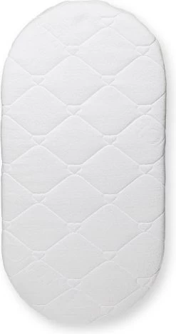 Merkloos Kinderwagen Matrasje Ultra Soft Ovaal Universeel -Babyproducten 634x1200