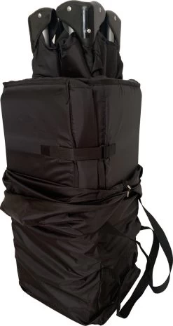 Cabino Campingbedje / Reisbed Set Inclusief Comfortabel Matras 60x120cm Zwart -Babyproducten 638x1200 2