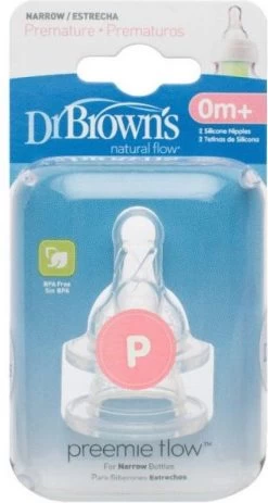 Dr. Brown's Standaard Prematuur Fles Speen - 2 Stuks -Babyproducten 640x1200 6