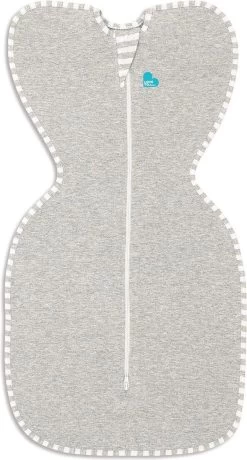 Love To Dream™ Babyslaapzak Swaddle Up™ - Inbakeren - Baby 0-3 Maanden - 3.5-6 Kg - All Season - Grijs