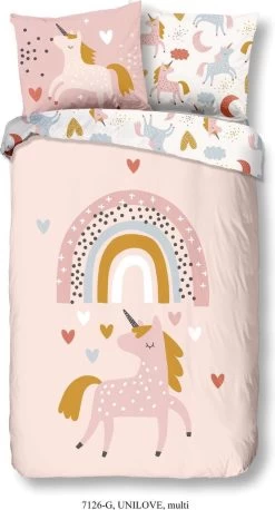 Good Morning Unilove Mini - Dekbedovertrek - Junior - 120x150 Cm - Multi Kleur -Babyproducten 647x1200 2