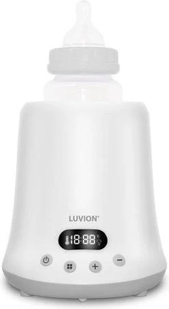 Luvion Eco Fast Deluxe 4 In 1 Flessenwarmer - Verwarmt Zeer Snel - Steriliseren Met Stoomkap - Warmhouden En Ontdooien -Babyproducten 659x1200 2
