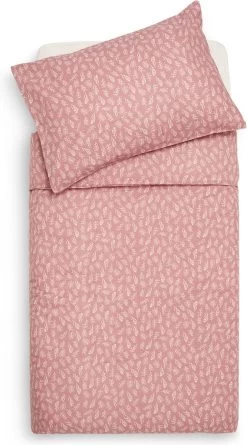 Jollein Baby Dekbedovertrek Met Sloop Meadow 100x135/140cm - Rosewood -Babyproducten 666x1200 4