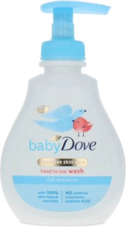 Dove - Baby (Head To Toe Wash Rich Moisture ) Body (Head To Toe Wash Rich Moisture ) Baby (Head To Toe Wash Rich Moisture ) - 200ml -Babyproducten 667x1200 8