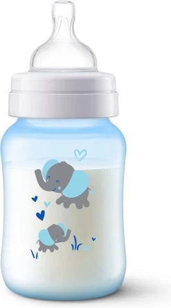 Philips Avent Anti-colic SCF821/15 - Babyfles (260 Ml) - 1 Stuk - Blauw -Babyproducten 667x1200 9