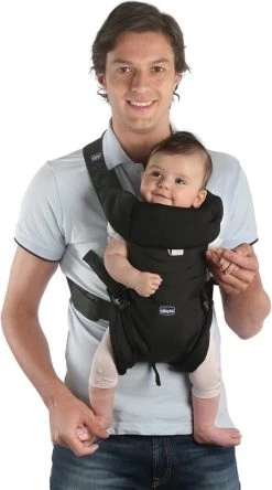 Chicco Draagzak Easy Fit - Dark Beige -Babyproducten 668x1200 2