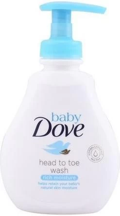 Dove - Baby (Head To Toe Wash Rich Moisture ) Body (Head To Toe Wash Rich Moisture ) Baby (Head To Toe Wash Rich Moisture ) - 200ml -Babyproducten 668x1200 7