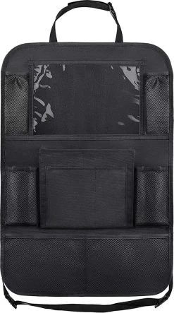 YONO Autostoel Organizer Met Tablet Houder - Auto Stoel Beschermer Achterkant - Bekerhouder En Accessoires Voor Kinderen - 2 Stuks -Babyproducten 669x1200