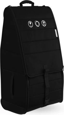 Bugaboo Comfort Transporttas - Zwart / Rood -Babyproducten 673x1200 2