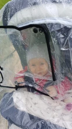 Playshoes - Regenhoes Voor Duo-buggy - Transparant - Maat Onesize -Babyproducten 675x1200 2