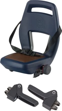 Qibbel 6+ Junior Fietsstoeltje Achter - Blauw Met Bruin Kussentje -Babyproducten 675x1200 5