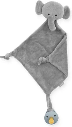 Jollein Knuffeldoekje Elephant - Nougat -Babyproducten 680x1200 3