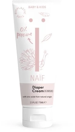 Naïf Billencrème Voor De Gevoelige Huid Met Zink - Parfumvrij - Baby & Kids - 75ml - Met Natuurlijke Ingrediënten