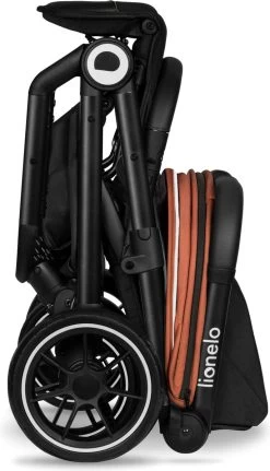 Lionelo Buggy Cloe - Kinderwagen Premium + - Tot 22 Kg - Verstelbare Rugleuning - 5-punts Veiligheidsgordels - Grote Zwenkwielen - Klamboe - Bekerhouder - Lichtgewicht - Compact - Waterdicht -Babyproducten 687x1200 2