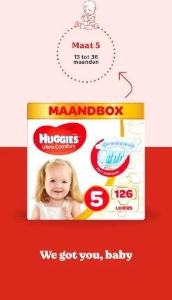 Huggies Luiers - Maat 5 (11 Tot 25 Kg) - 126 Stuks - Voordeelverpakking -Babyproducten 688x1200 7
