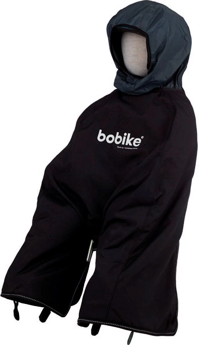 Bobike Poncho Mini - Zwart (wind- En Waterdicht) 3 Bobike Poncho Mini - Zwart (wind- En Waterdicht)