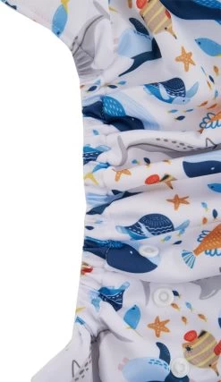 Zwemluier | Sea Animals | Klittenband | 0-3 Jaar -Babyproducten 694x1200 7
