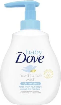 Dove - Baby (Head To Toe Wash Rich Moisture ) Body (Head To Toe Wash Rich Moisture ) Baby (Head To Toe Wash Rich Moisture ) - 200ml -Babyproducten 698x1200 5