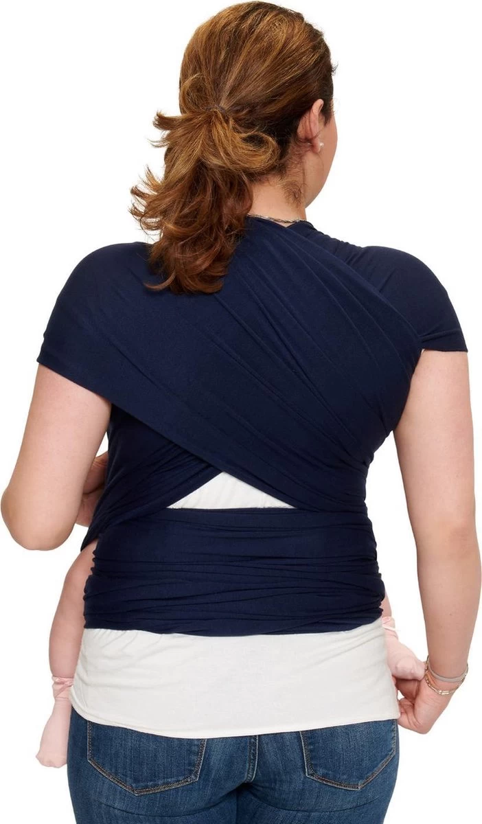 Baby Garden Draagdoek Donkerblauw - Ergonomisch - Original - Gratis Slabbetje 5 Baby Garden Draagdoek Donkerblauw - Ergonomisch - Original - Gratis Slabbetje - Afbeelding 3