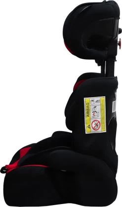 Cabino Autostoel Groep 1/2/3 (9-36kg) - Zwart-Rood -Babyproducten 706x1200 2