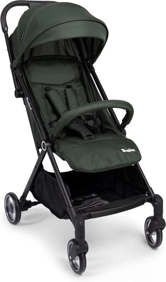 Baninni Automatisch Inklapbare Wandelwagen Vigo Groen 4 Baninni Automatisch Inklapbare Wandelwagen Vigo Groen - Afbeelding 2