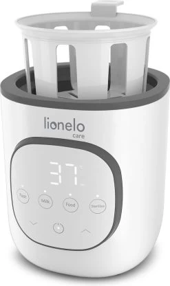 Lionelo Thermup 2.0 Flessenwarmer 5in1 - Verwarming Van Vloeistoffen En Eten - Sterilseren En Ontdooien - BPA-FREE - Overhittingsbeveiliging - Thermostaat - Automatische Uitschakeling Bij Watertekort -Babyproducten 713x1200 2